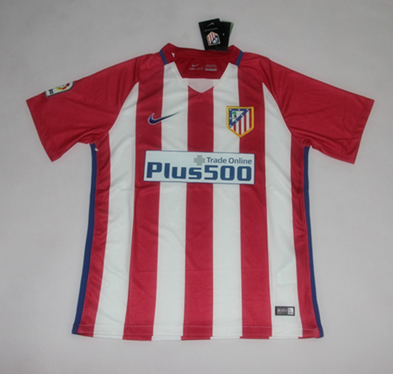 Atletico Madrid 2016/17 Home Soccer Jersey
